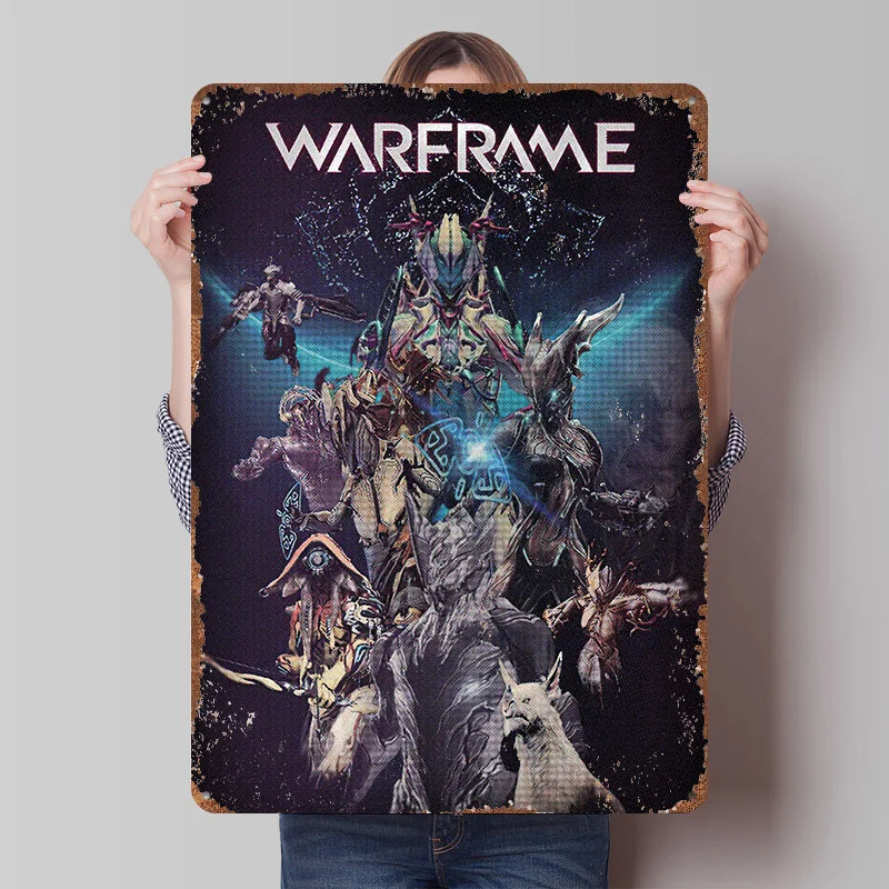 Металлический постер Warframe: Винтажные жестяные таблички для декора игровой комнаты и уютного дома
Металлический постер Warframe: Винтажные жестяные таблички для декора игровой комнаты и уютного дома