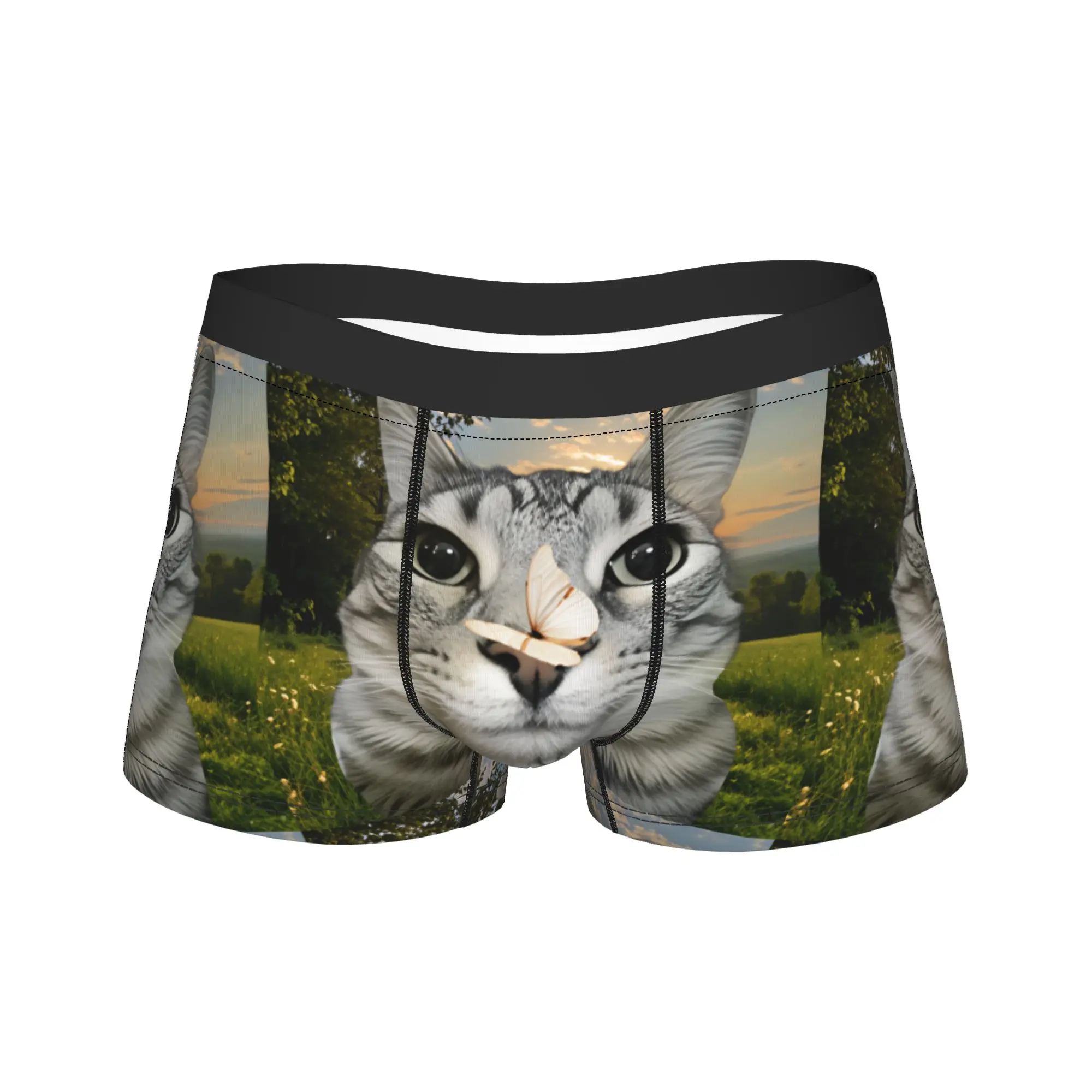 Butterfly Cat Cute Animal Underwear Comfortable Underpants Printing Boxer Brief For Males Pouch Plus Size Trunk
Butterfly Cat Cute Animal Underwear Comfortable Underpants Printing Boxer Brief For Males Pouch Plus Size Trunk