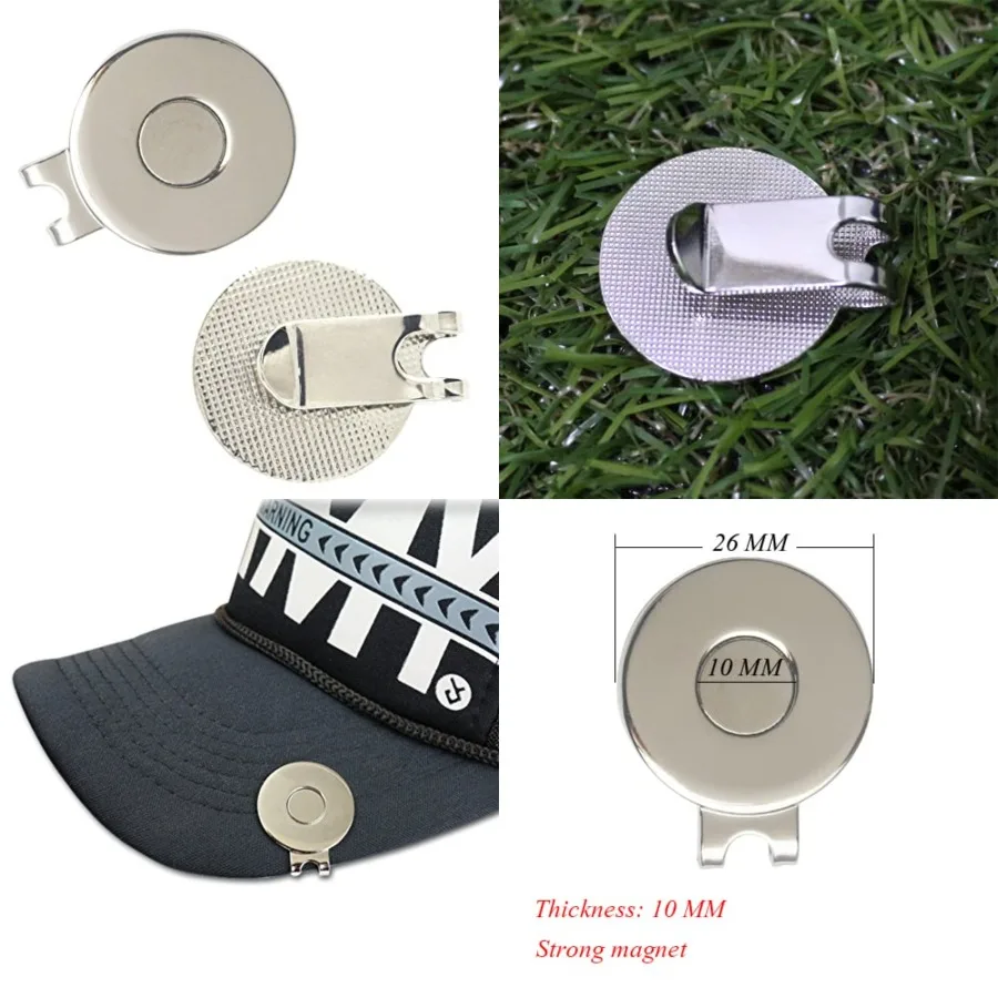 Standard Hat Clips Golf Ball Marker Holder 2 PCS
Standard Hat Clips Golf Ball Marker Holder 2 PCS