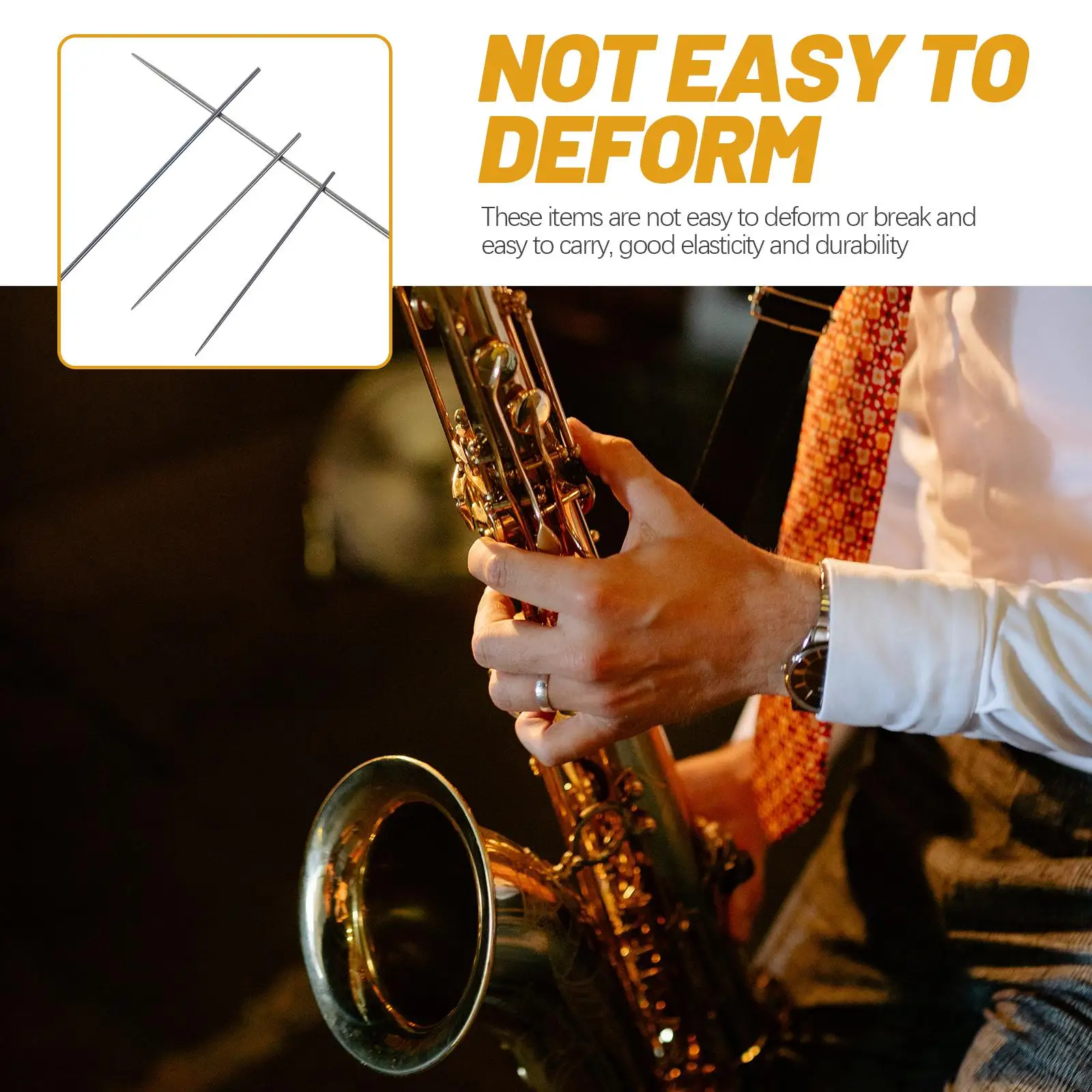 Clarinet Swab Saxophone Needle Spring Instruments Needles Component Black Metal
Clarinet Swab Saxophone Needle Spring Instruments Needles Component Black Metal