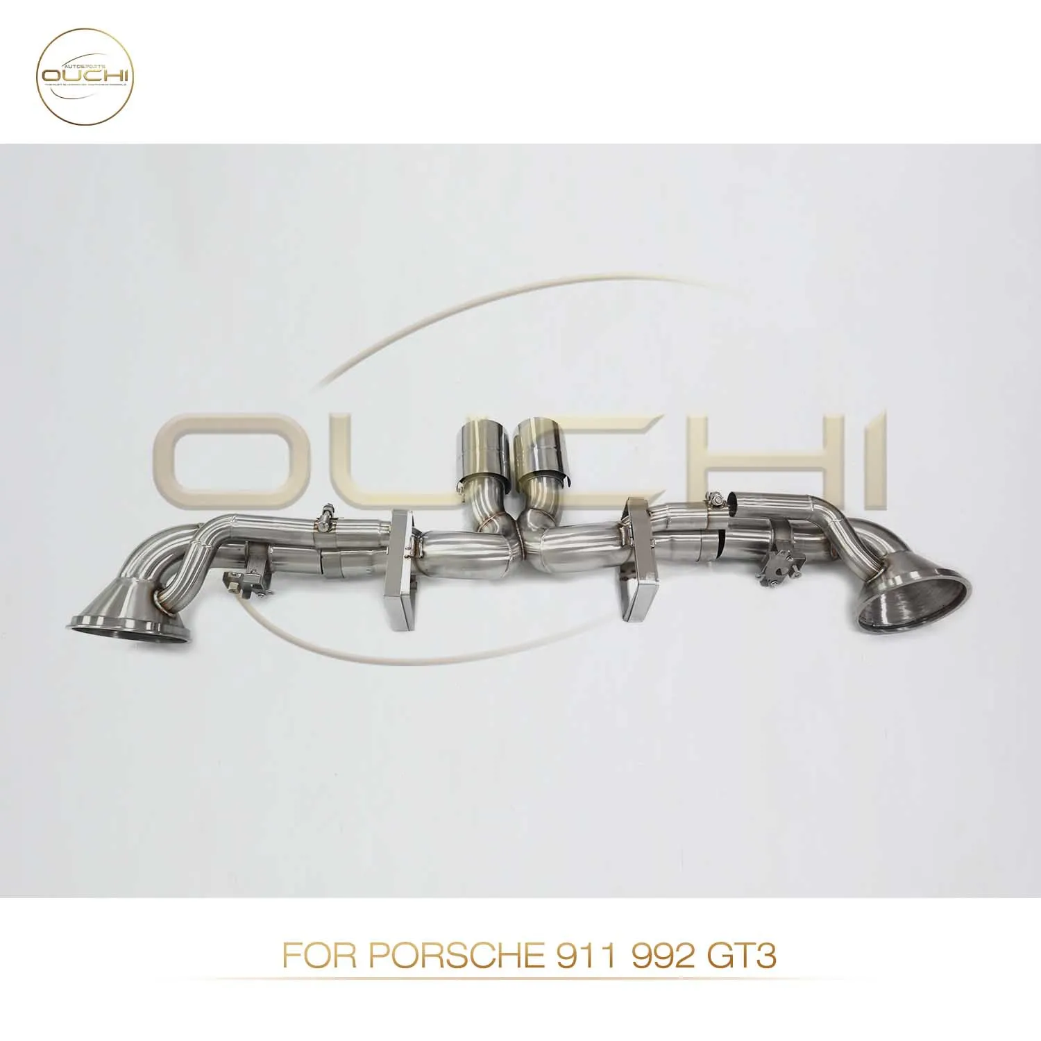 Performance Catback For Porsche 911 992 GT3 OUCHI Exhaust System Stainless Steel Muffler With OEM Valve
Performance Catback For Porsche 911 992 GT3 OUCHI Exhaust System Stainless Steel Muffler With OEM Valve
