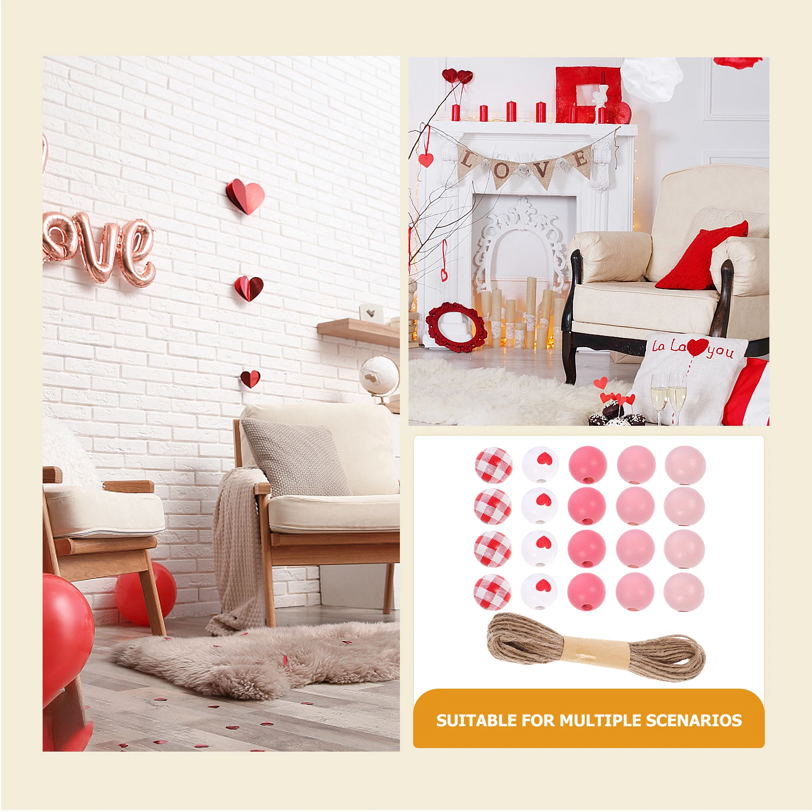 Набор для творчества: деревянные бусины для рукоделия, бусины для изготовления украшений, гирлянд, штор, декоративных элементов
Набор для творчества: деревянные бусины для рукоделия, бусины для изготовления украшений, гирлянд, штор, декоративных элементов