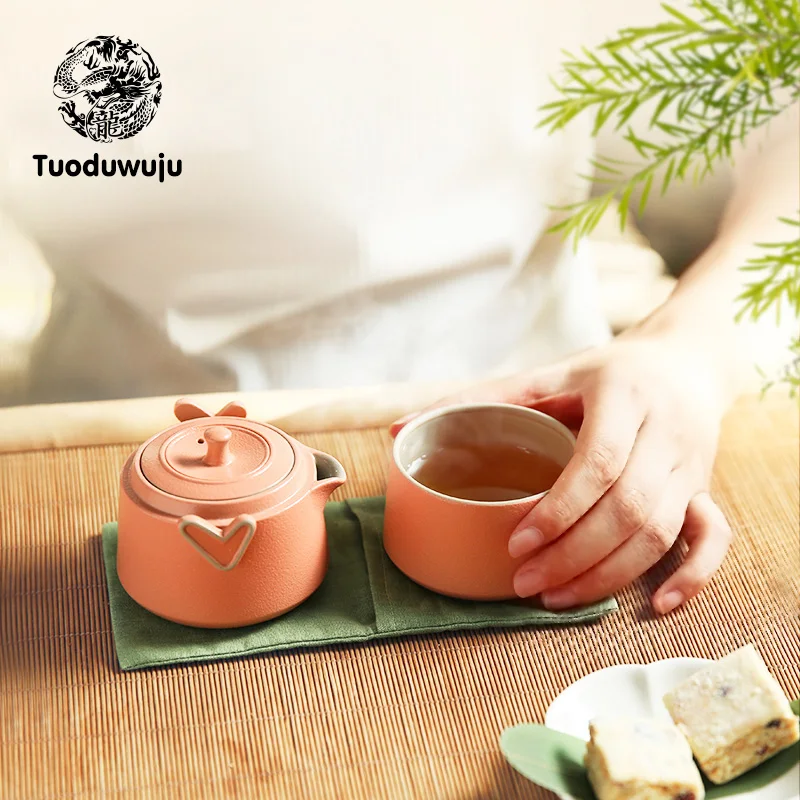 XH314 Chinese Style Convenient Tea Set With One Pot And One Cup, Portable Ceramic Tea Set For Home And Travel
XH314 Chinese Style Convenient Tea Set With One Pot And One Cup, Portable Ceramic Tea Set For Home And Travel