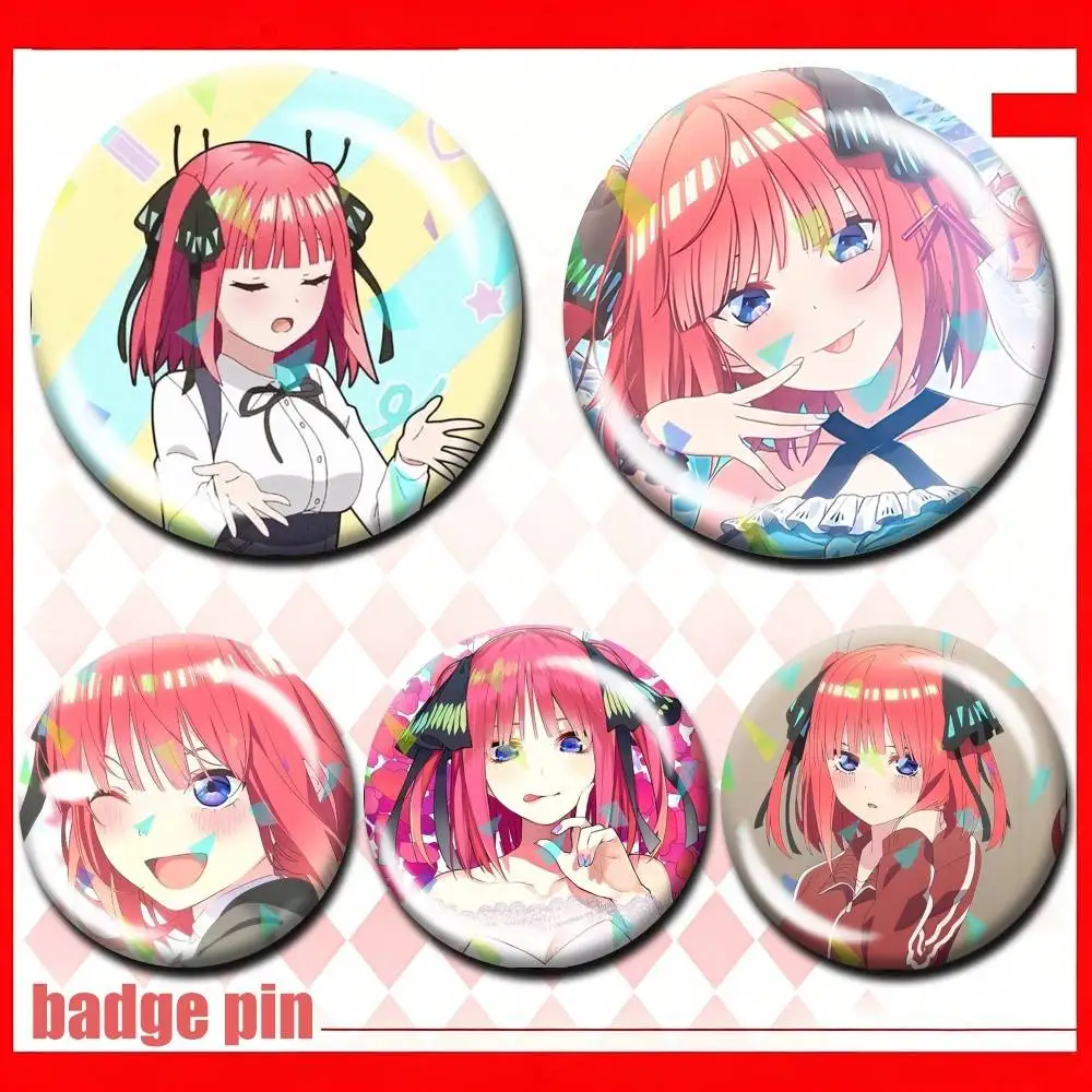 The Quintessential Quintuplets Nino Nakano 25 32 44 58 75mm Badges Personalized Round Brooches Pins Accessory Customizable
The Quintessential Quintuplets Nino Nakano 25 32 44 58 75mm Badges Personalized Round Brooches Pins Accessory Customizable