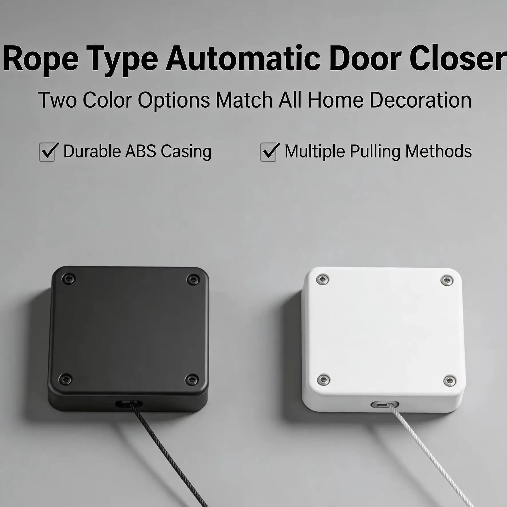 Adjustable No-Punch Door Closer for Sliding Doors: Automatic Operation with Customizable 500–1000g Closing Strength
Adjustable No-Punch Door Closer for Sliding Doors: Automatic Operation with Customizable 500–1000g Closing Strength