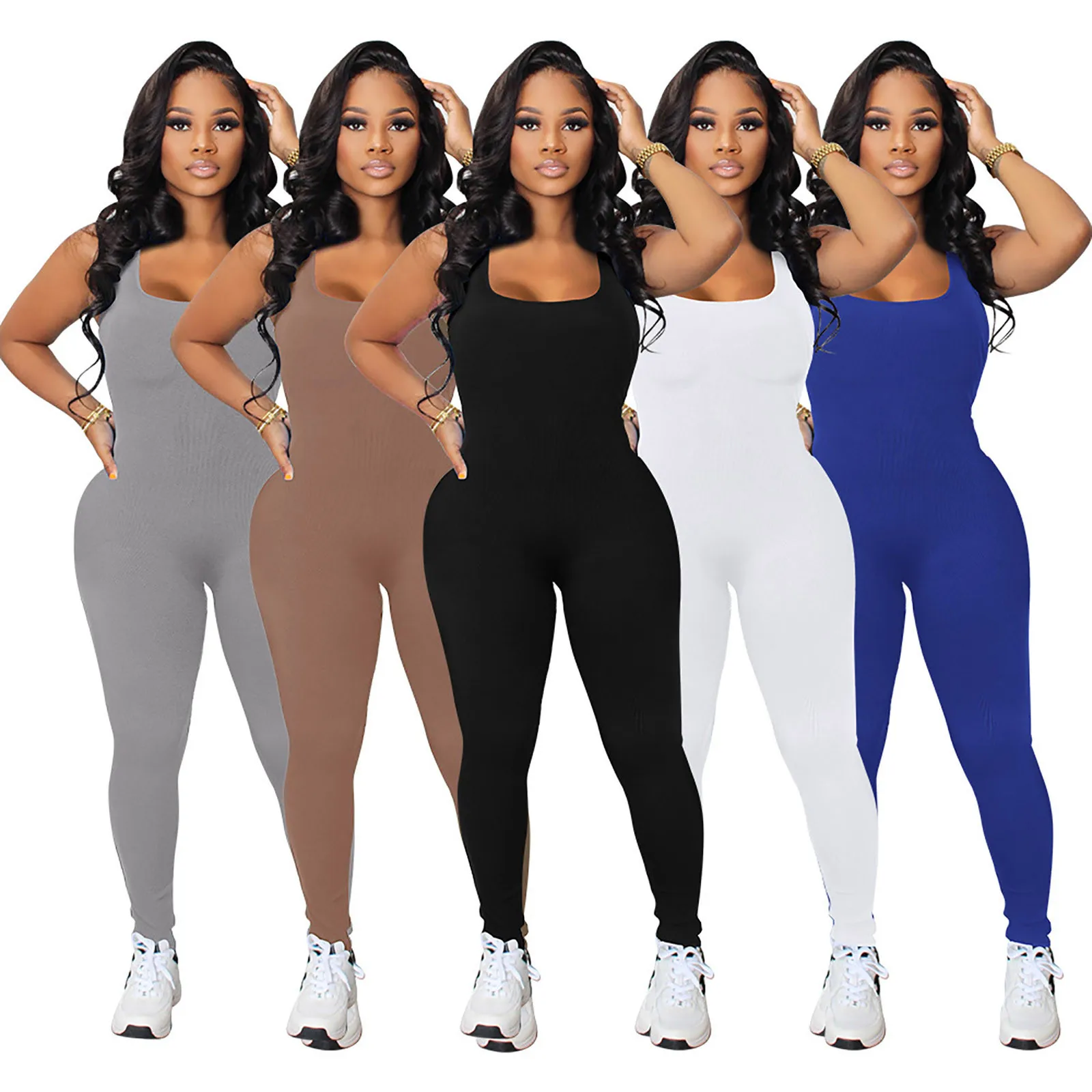 2023 Women'S Sleeveless Solid Color Backless Bandage O Neck Long Sleeve Jumpsuit Rompers Bodysuit Catsuit Sport Jumpsuit
2023 Women'S Sleeveless Solid Color Backless Bandage O Neck Long Sleeve Jumpsuit Rompers Bodysuit Catsuit Sport Jumpsuit