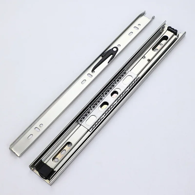 3 Section Soft Close Ball Bearing Drawer Slides Full Extension Side Mount Runner Damping Buffer Cabinet Rails 11/13/15inches
3 Section Soft Close Ball Bearing Drawer Slides Full Extension Side Mount Runner Damping Buffer Cabinet Rails 11/13/15inches
