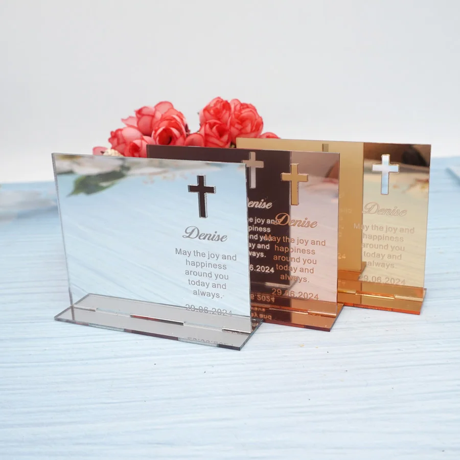 Personalized Acrylic Mirror Rectangle Photo Frame Tableshow Decor Custom New Baby Wishes For Christening Party Gift 8cm Height
Personalized Acrylic Mirror Rectangle Photo Frame Tableshow Decor Custom New Baby Wishes For Christening Party Gift 8cm Height