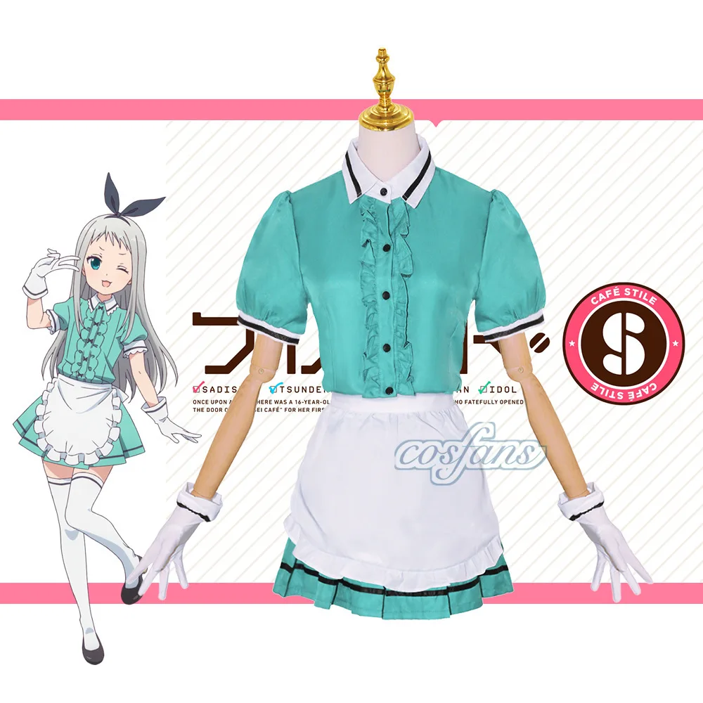 Anime Blend-S Kaho Hoshikawa Mafuyu Sakuranomiya Maika Amano Miu Cosplay Costume Clothes Maid Uniform
Anime Blend-S Kaho Hoshikawa Mafuyu Sakuranomiya Maika Amano Miu Cosplay Costume Clothes Maid Uniform