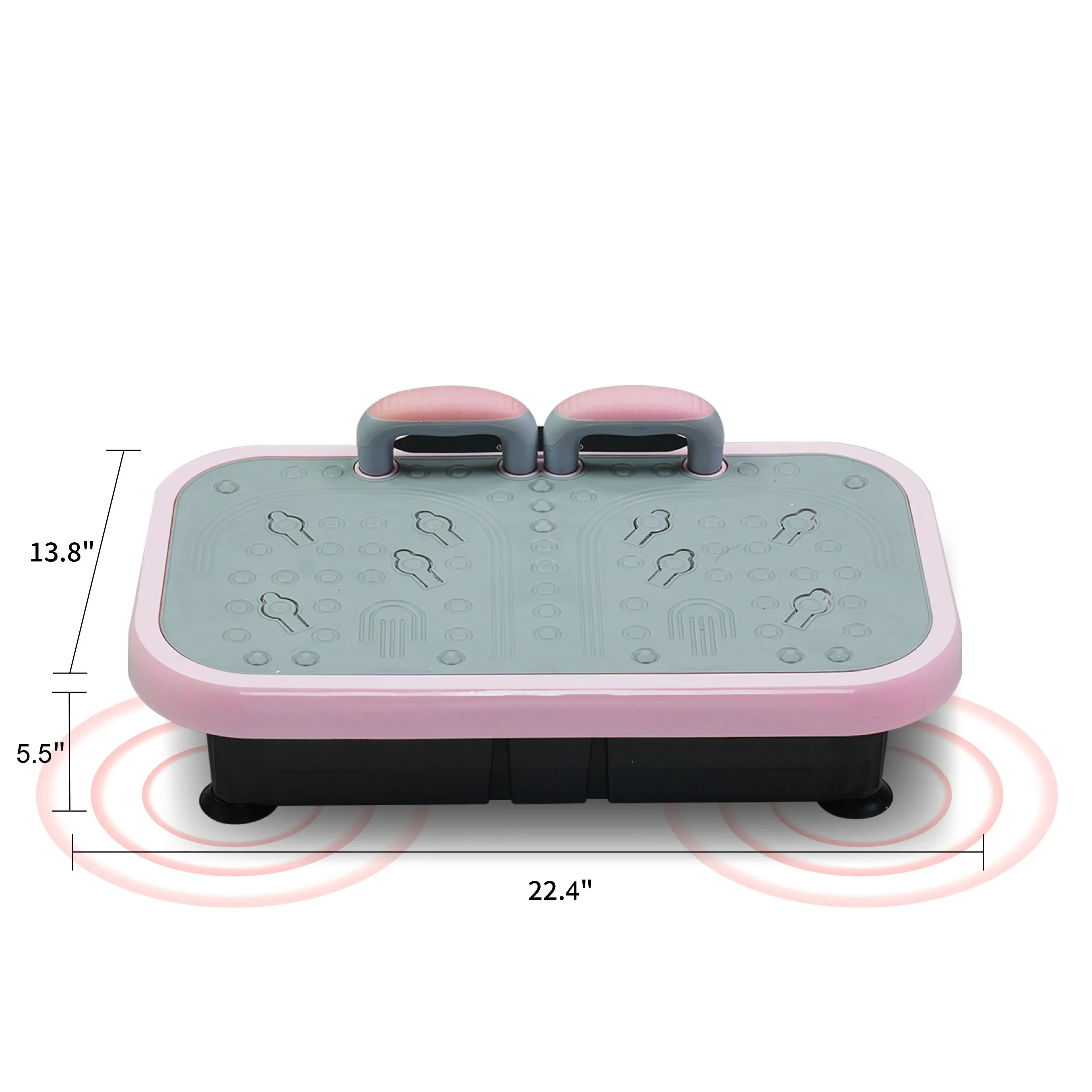 Vibration Platform with Dual Handles Lymphatic Drainage 120 Adjustable Speeds Quiet Motor for Women Men Home Exercise Machine
Vibration Platform with Dual Handles Lymphatic Drainage 120 Adjustable Speeds Quiet Motor for Women Men Home Exercise Machine