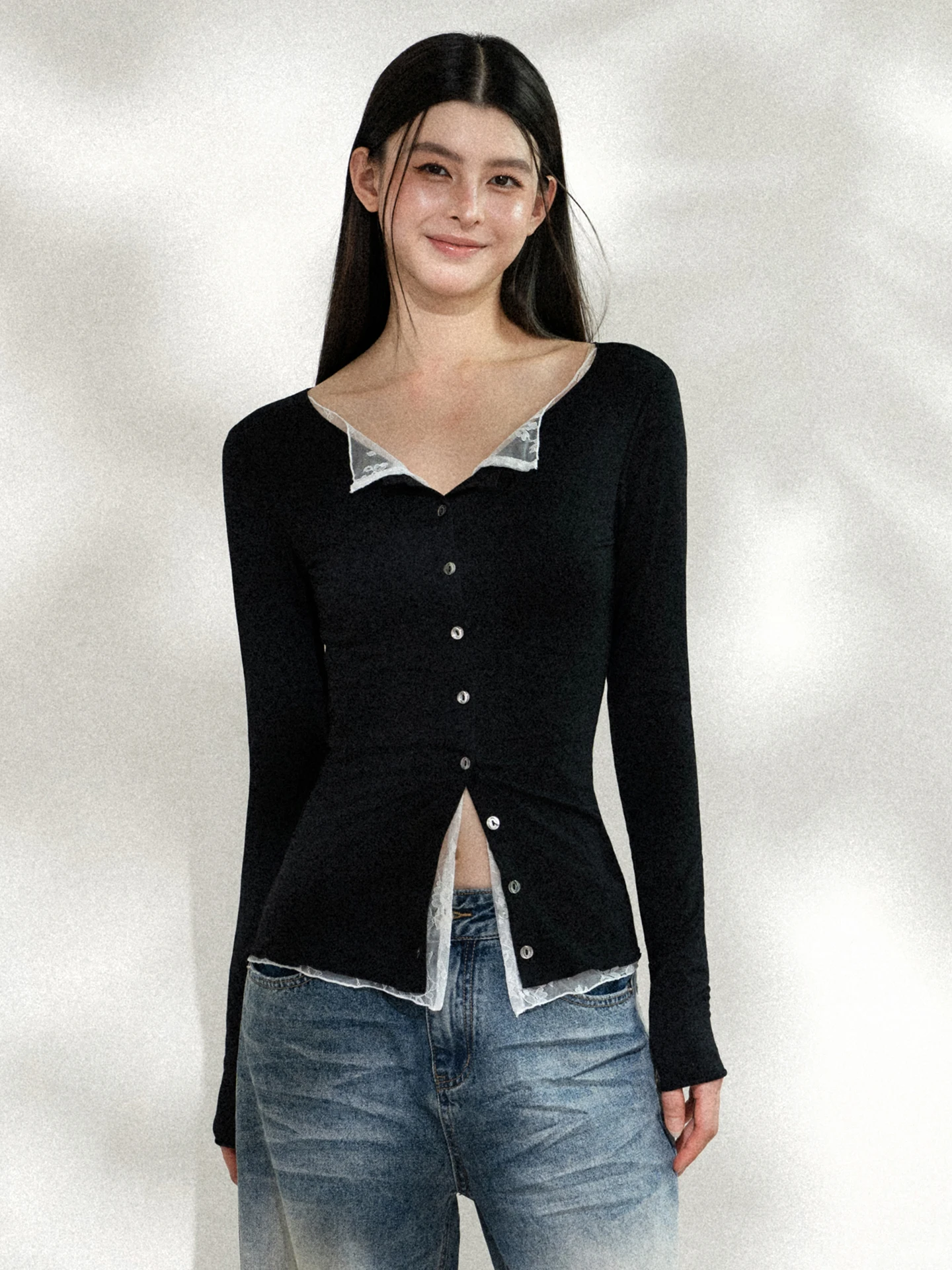 Оригинальный американский кардиган в стиле Spicy Girl с кружевными вставками, длинными рукавами, облегающий, женский, сексуальный, с открытыми вставками, дышащий, комфортный
Оригинальный американский кардиган в стиле Spicy Girl с кружевными вставками, длинными рукавами, облегающий, женский, сексуальный, с открытыми вставками, дышащий, комфортный