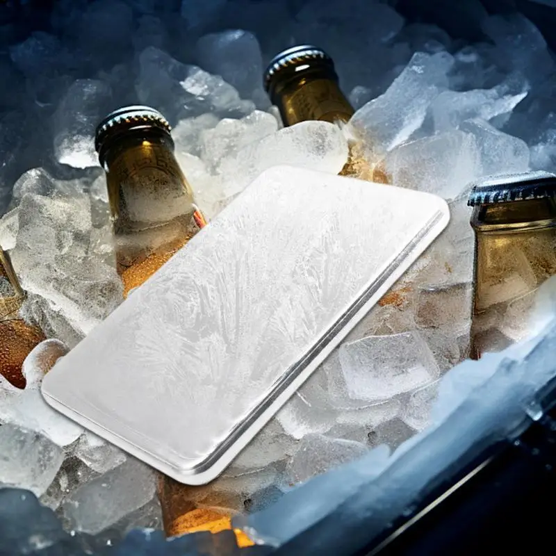Stainless Steel Ice Pack Stainless Steel Freezer Pack Reusable Cooler Accessories for Camping Hiking Fishing Picnics Lunch Bags
Stainless Steel Ice Pack Stainless Steel Freezer Pack Reusable Cooler Accessories for Camping Hiking Fishing Picnics Lunch Bags