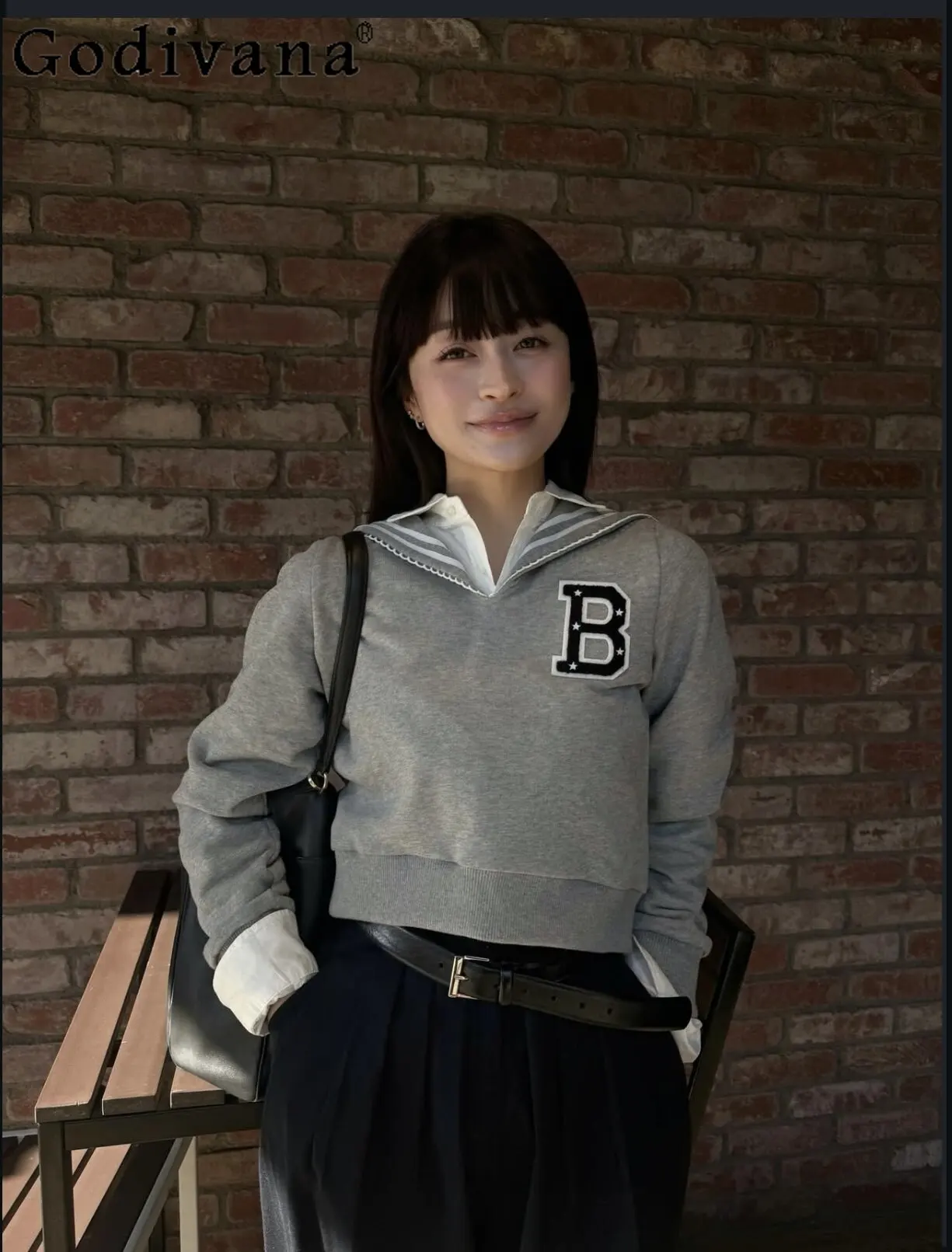 Japanese New 2026 Spring Sailor Collar Embroidered Letter Hooded Sweater Daily Commuting Simple Casual Versatile Top Women
Japanese New 2026 Spring Sailor Collar Embroidered Letter Hooded Sweater Daily Commuting Simple Casual Versatile Top Women