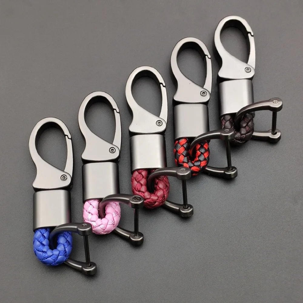 Fashion Car Keychain Hardware Braided Rope Metal Pendant Custom Keyring Accessories Couple Style Key Chan Ring
Fashion Car Keychain Hardware Braided Rope Metal Pendant Custom Keyring Accessories Couple Style Key Chan Ring