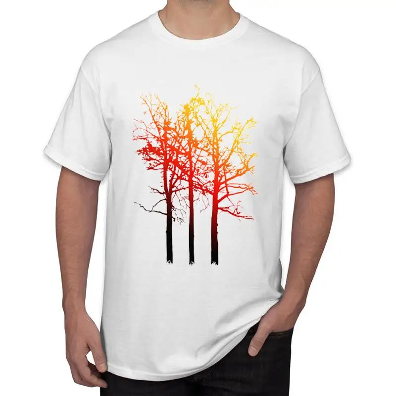 FPACEFPACE 2019 New Fashion Fire Trees Print Men T-Shirt Hipster Autumn Tree Tee Short Sleeve O-Neck Casual Tops
FPACEFPACE 2019 New Fashion Fire Trees Print Men T-Shirt Hipster Autumn Tree Tee Short Sleeve O-Neck Casual Tops