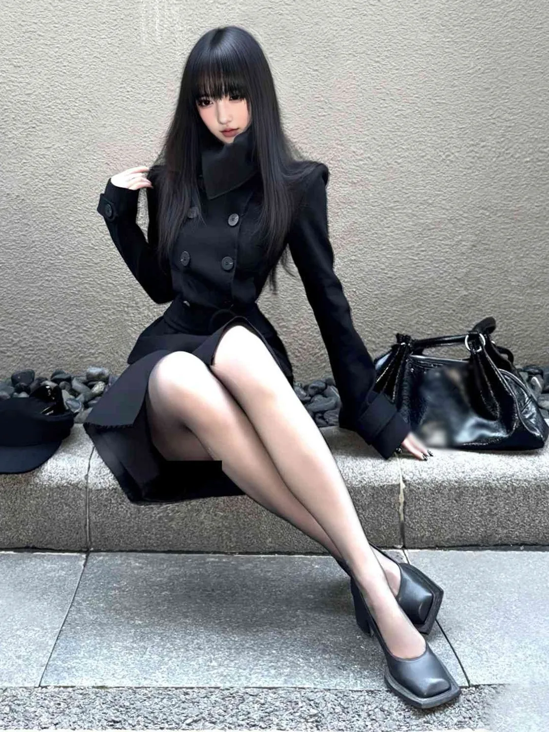 Hebenv Style Rich Girl Double Row Button Woolen Coat Korean High Waist Version Long Sleeve Regular Thickness Pure Color Winte...
Hebenv Style Rich Girl Double Row Button Woolen Coat Korean High Waist Version Long Sleeve Regular Thickness Pure Color Winte...