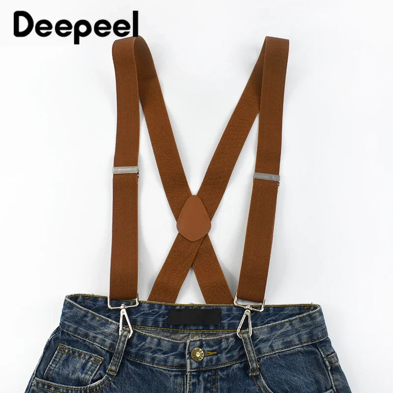 1Pc 3.5*120cm Adult Men's Suspenders 4 Clips Hooks Braces Elastic Strap Harness Man Jockstrap Suspender for Pants Accessories
1Pc 3.5*120cm Adult Men's Suspenders 4 Clips Hooks Braces Elastic Strap Harness Man Jockstrap Suspender for Pants Accessories