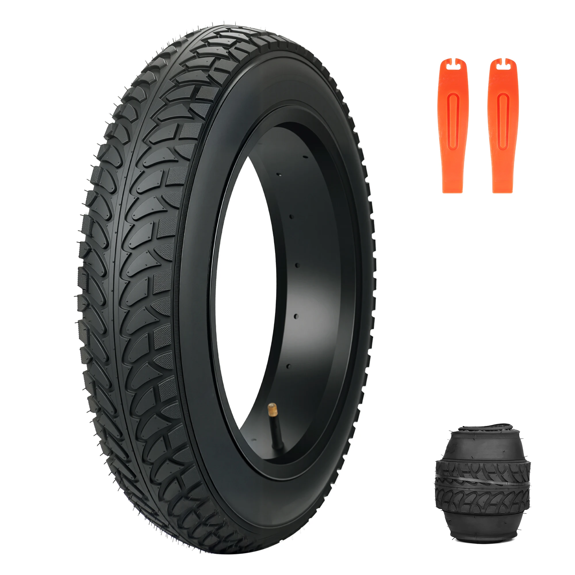 ZUKKA 16x3.0 Fat Tire Heavy Duty Knobby Anti-Slip Foldable Replacement for Electric Fat Bikes All-Terrain
ZUKKA 16x3.0 Fat Tire Heavy Duty Knobby Anti-Slip Foldable Replacement for Electric Fat Bikes All-Terrain