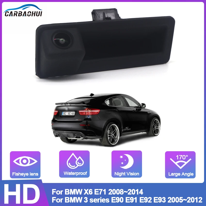 Trunk Handle Camera For BMW X6 E71 2008~2014 3 series E90 E91 E92 E93 2005~2012 Rear View camera Backup CCD Night Vision Camera
Trunk Handle Camera For BMW X6 E71 2008~2014 3 series E90 E91 E92 E93 2005~2012 Rear View camera Backup CCD Night Vision Camera