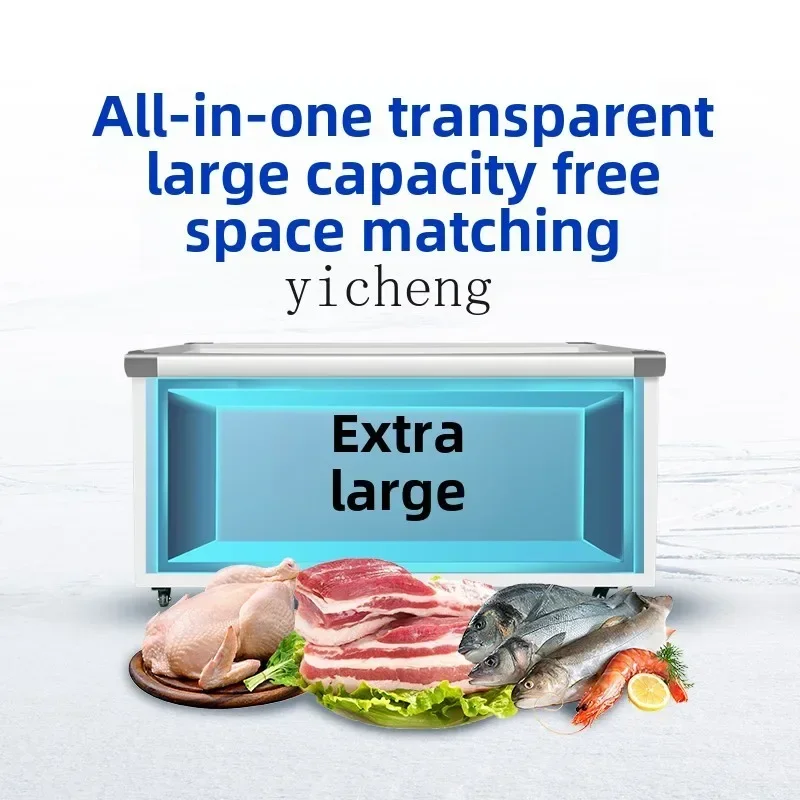 cc25 Commercial Freezer Freezer Refrigerated and Fresh Display Cabinet Large Capacity Horizontal Freezer Supermarket
cc25 Commercial Freezer Freezer Refrigerated and Fresh Display Cabinet Large Capacity Horizontal Freezer Supermarket