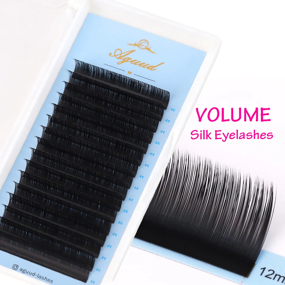 AGUUD Matte Black Cashmere Lash Extension Soft Silk Individual Eyelash Extension Russian Volume Regular Classic Lashes Extension
AGUUD Matte Black Cashmere Lash Extension Soft Silk Individual Eyelash Extension Russian Volume Regular Classic Lashes Extension