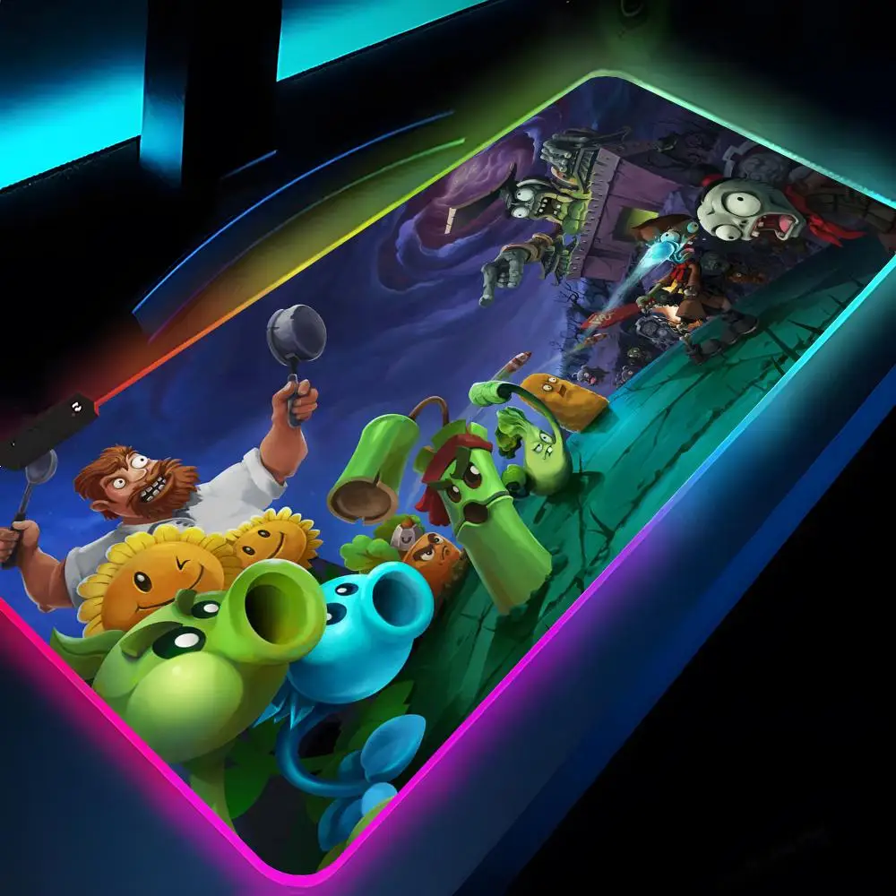 P-Plants Vs Zombies Mouse Pad Rgb Xxl Laptop Mat Gaming Mousepad Backlit Keyboard Gamer Girl Table Pads Desk
P-Plants Vs Zombies Mouse Pad Rgb Xxl Laptop Mat Gaming Mousepad Backlit Keyboard Gamer Girl Table Pads Desk