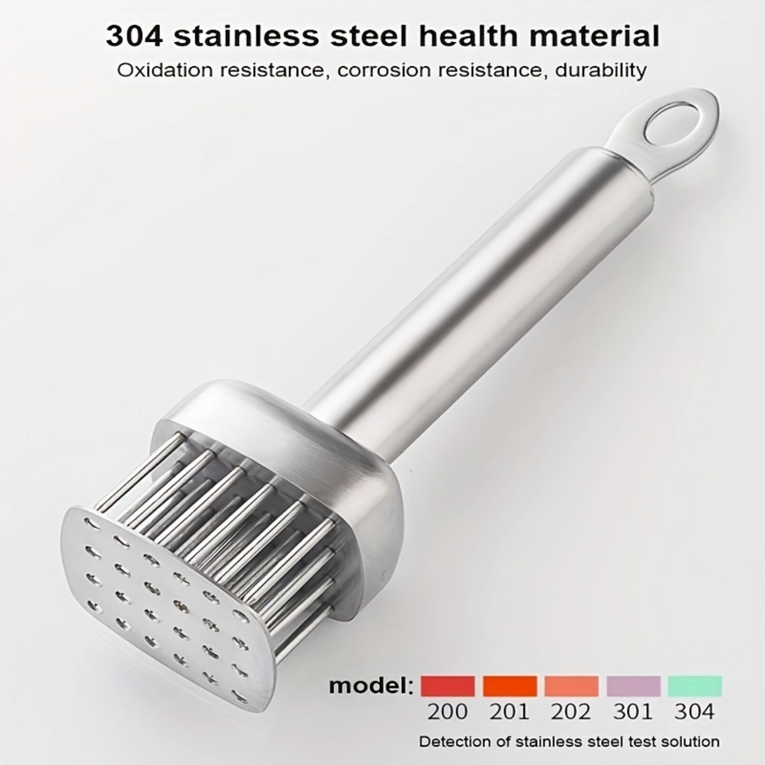 1pc, Meat Tenderizer Needles, Meat Tenderizer Tool, 304 Stainless Steel Meat Tenderizer Needles, Meat Tenderizers Hammer, Kitchn
1pc, Meat Tenderizer Needles, Meat Tenderizer Tool, 304 Stainless Steel Meat Tenderizer Needles, Meat Tenderizers Hammer, Kitchn