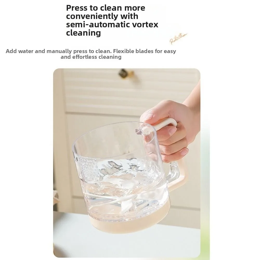 Large Capacity Egg Mixing Cup Semi-Automatic Filter Spout Manual Egg Mixer Comfortable Handle Hand-Pressed Cream Whisk
Large Capacity Egg Mixing Cup Semi-Automatic Filter Spout Manual Egg Mixer Comfortable Handle Hand-Pressed Cream Whisk