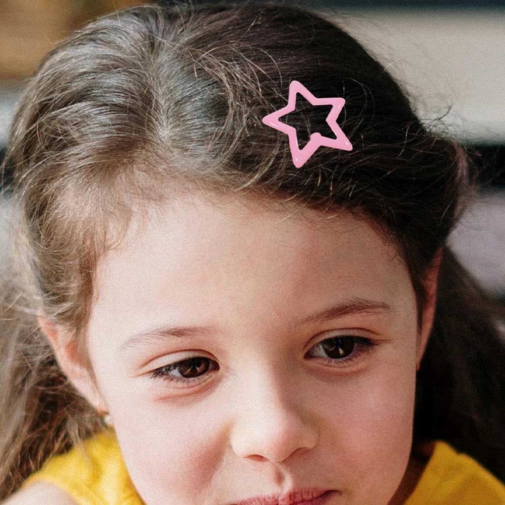 20pcs Star Hairpin Clip Barrettes for Women Cute Non Slip Metal Pins Snap Toddler Girls Hairstyle Accessories
20pcs Star Hairpin Clip Barrettes for Women Cute Non Slip Metal Pins Snap Toddler Girls Hairstyle Accessories