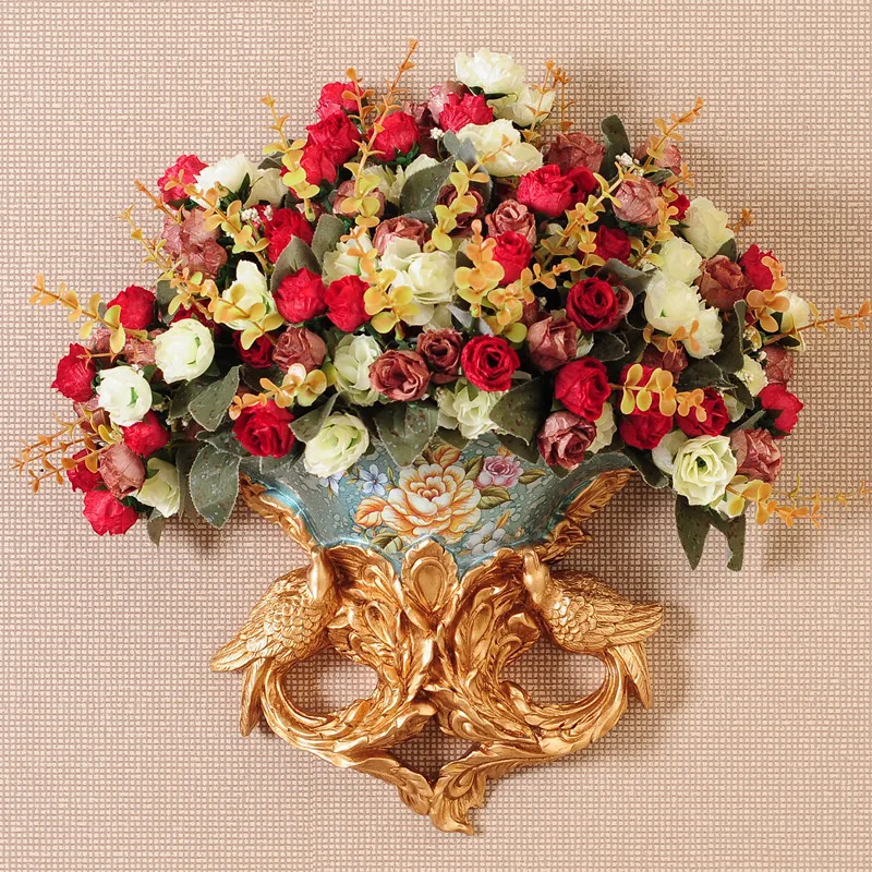 Европейский стиль, искусственная Цветочная композиция, подвеска для дома, искусственное украшение для дивана
Европейский стиль, искусственная Цветочная композиция, подвеска для дома, искусственное украшение для дивана