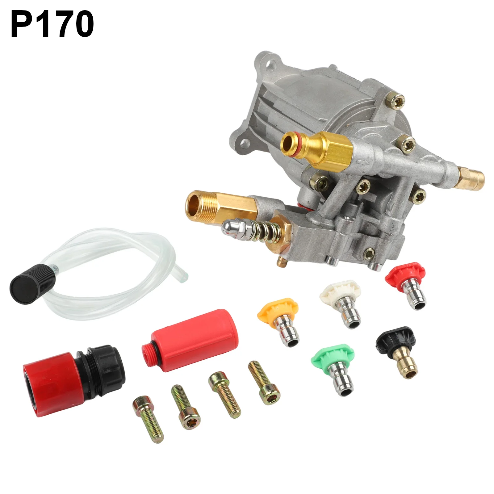 1PCS Horizontal Pressure Washer Pump 3/4" Shaft Horizontal 2400-2750 PSI At 2.2-2.4 GPM For KARCHER For HONDA Replacement Parts
1PCS Horizontal Pressure Washer Pump 3/4" Shaft Horizontal 2400-2750 PSI At 2.2-2.4 GPM For KARCHER For HONDA Replacement Parts