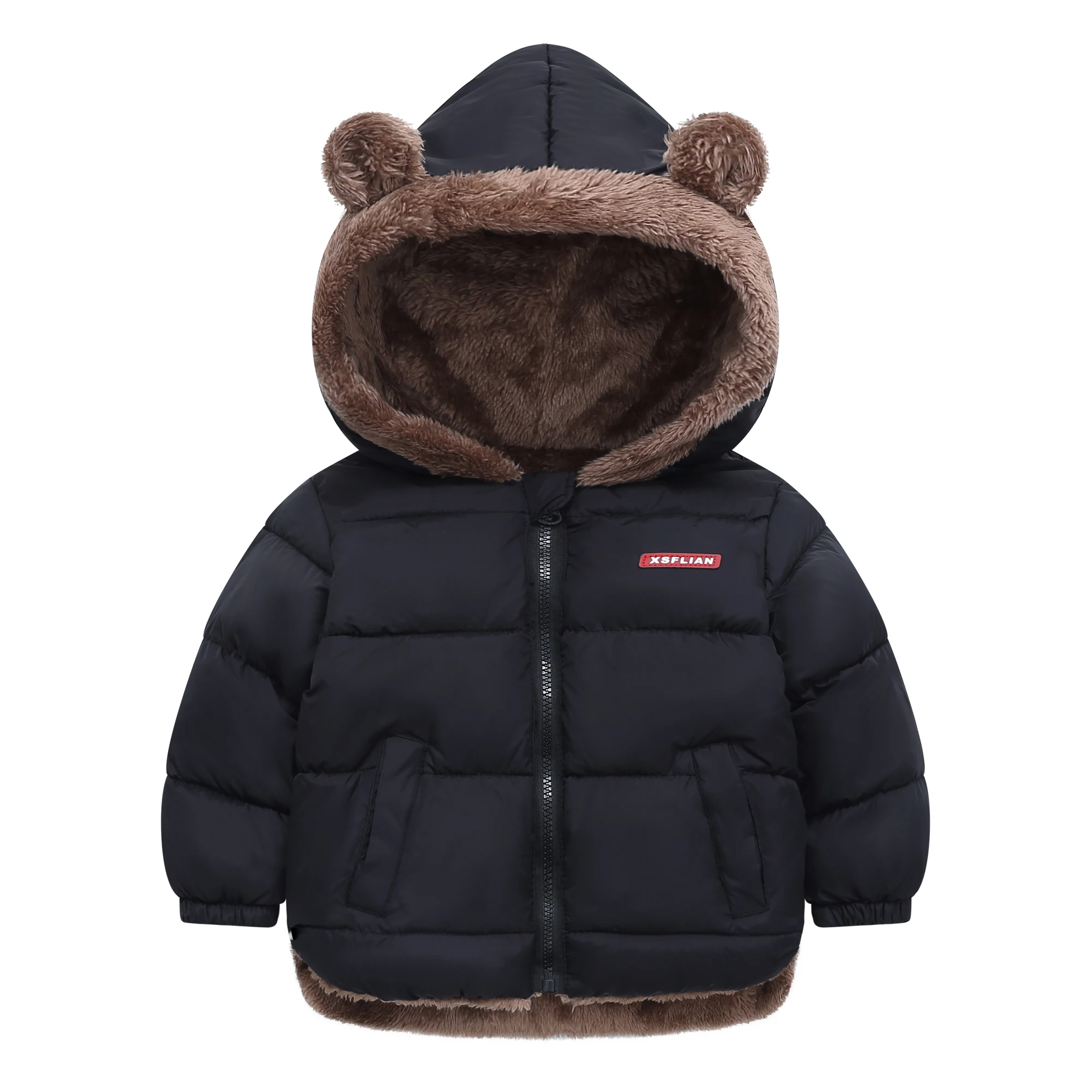 Children's Cotton-Padded Jacket with Lamb Wool, Winter Thickened Short Style for Boys and Girls, Toddler Cotton Coat with Hood for Christmas and Thanksgiving
Children's Cotton-Padded Jacket with Lamb Wool, Winter Thickened Short Style for Boys and Girls, Toddler Cotton Coat with Hood for Christmas and Thanksgiving