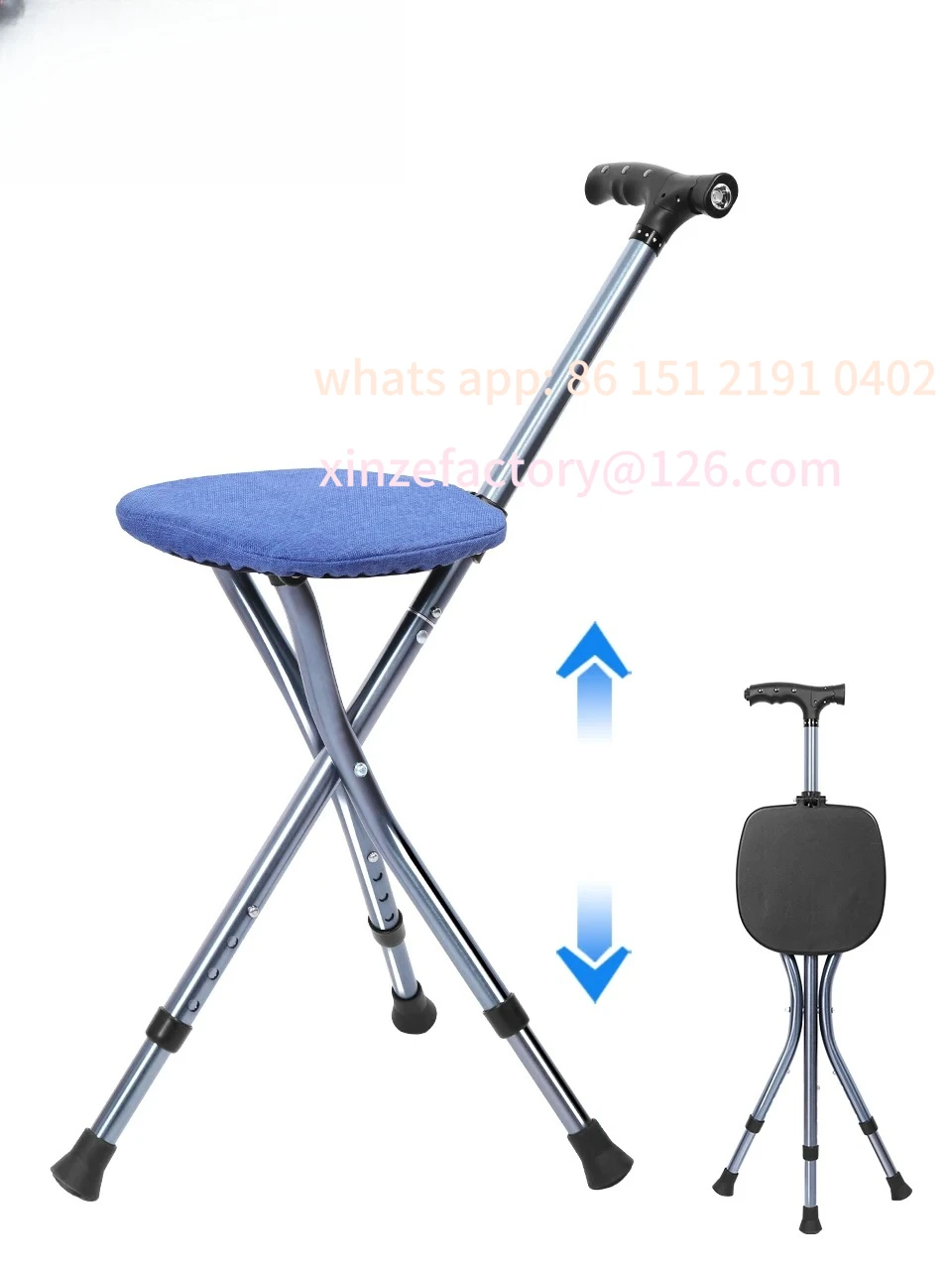 Customizable Folding Canes with Seat Walking Stick Height Adjustment Cane Seat Foldable Anti-Slip Lightweight Walking
Customizable Folding Canes with Seat Walking Stick Height Adjustment Cane Seat Foldable Anti-Slip Lightweight Walking