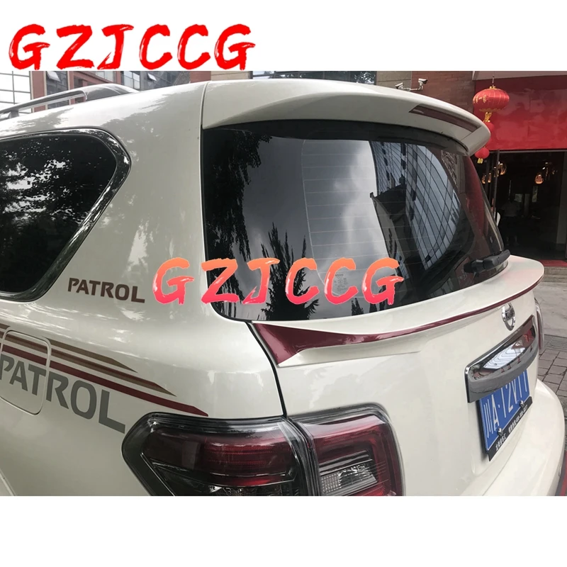 Auto ABS Plastic White Black Color Rear Trunk Boot Wing Spoiler Car Accessories 1Pcs For Nissan PATROL Y62 2011-2018
Auto ABS Plastic White Black Color Rear Trunk Boot Wing Spoiler Car Accessories 1Pcs For Nissan PATROL Y62 2011-2018