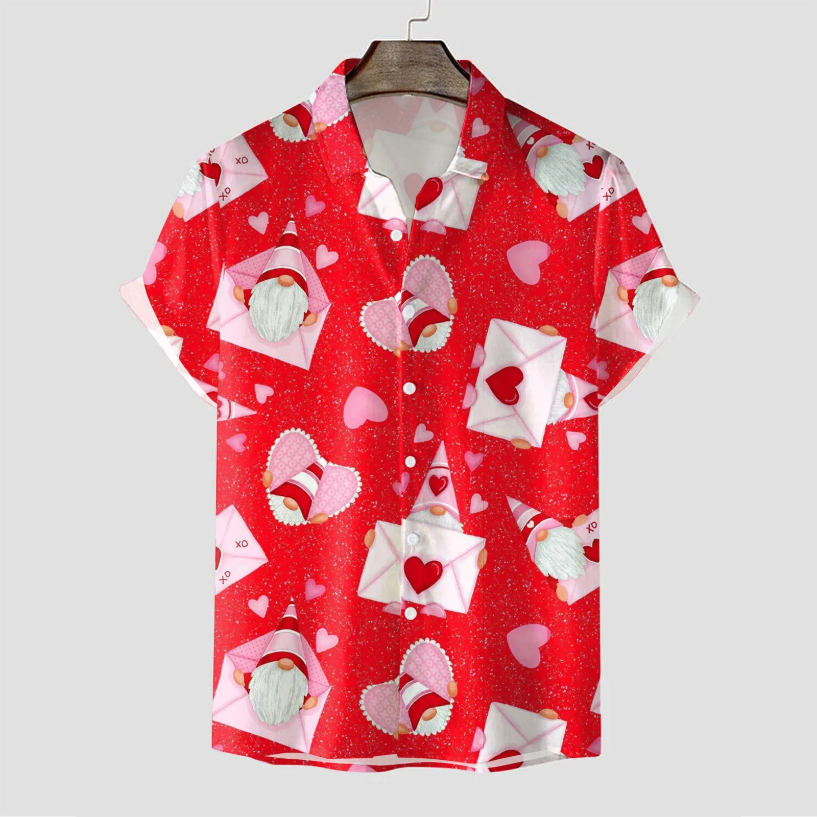 Men'S Shirt Lover Tops Valentine'S-Day Blouses Boyfriend Shirts Couple-Matching Festive Core-Graphic Casual Vacation Camisas
Men'S Shirt Lover Tops Valentine'S-Day Blouses Boyfriend Shirts Couple-Matching Festive Core-Graphic Casual Vacation Camisas
