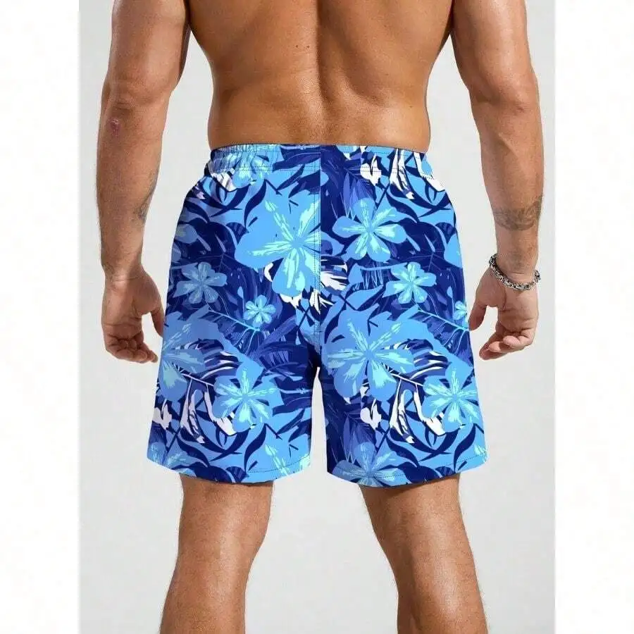 Men Floral Print Loose Fit Beach Shorts Bermuda Style Vacation Swimwear
Men Floral Print Loose Fit Beach Shorts Bermuda Style Vacation Swimwear