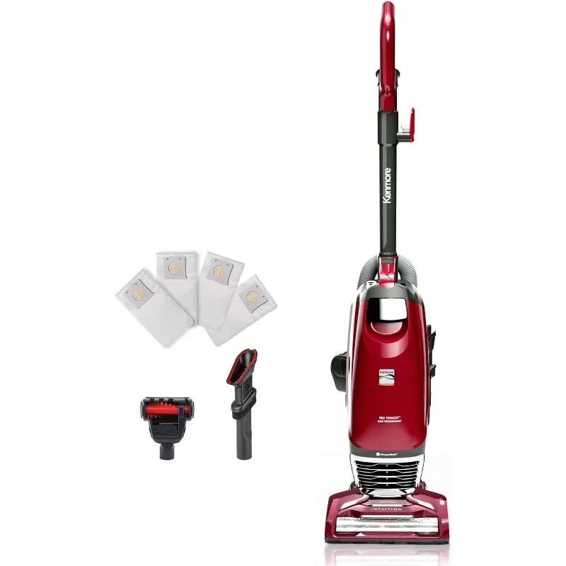 Kenmore BU3040 Intuition Bagged Upright Vacuum Lightweight Cleaner 2-Motor Power Suction with HEPA Filter,3-in-1 Combination
Kenmore BU3040 Intuition Bagged Upright Vacuum Lightweight Cleaner 2-Motor Power Suction with HEPA Filter,3-in-1 Combination