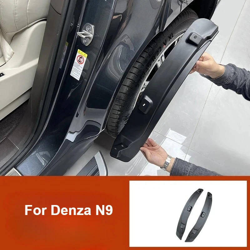 Car Mudguards Mud Flaps Rear Wheel Fender Splash Guards For Denza N9 Exterior Wheel Modification Accessories
Car Mudguards Mud Flaps Rear Wheel Fender Splash Guards For Denza N9 Exterior Wheel Modification Accessories
