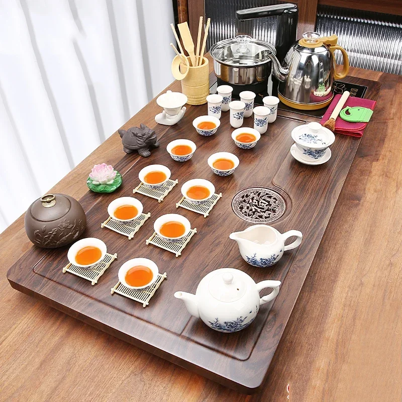 Chinese Ceremony Tea Set Kung Fu Cup Whisk Box Matcha Semi Automatic Tea Set Afternoon Living Room Juego De Te Home Products
Chinese Ceremony Tea Set Kung Fu Cup Whisk Box Matcha Semi Automatic Tea Set Afternoon Living Room Juego De Te Home Products