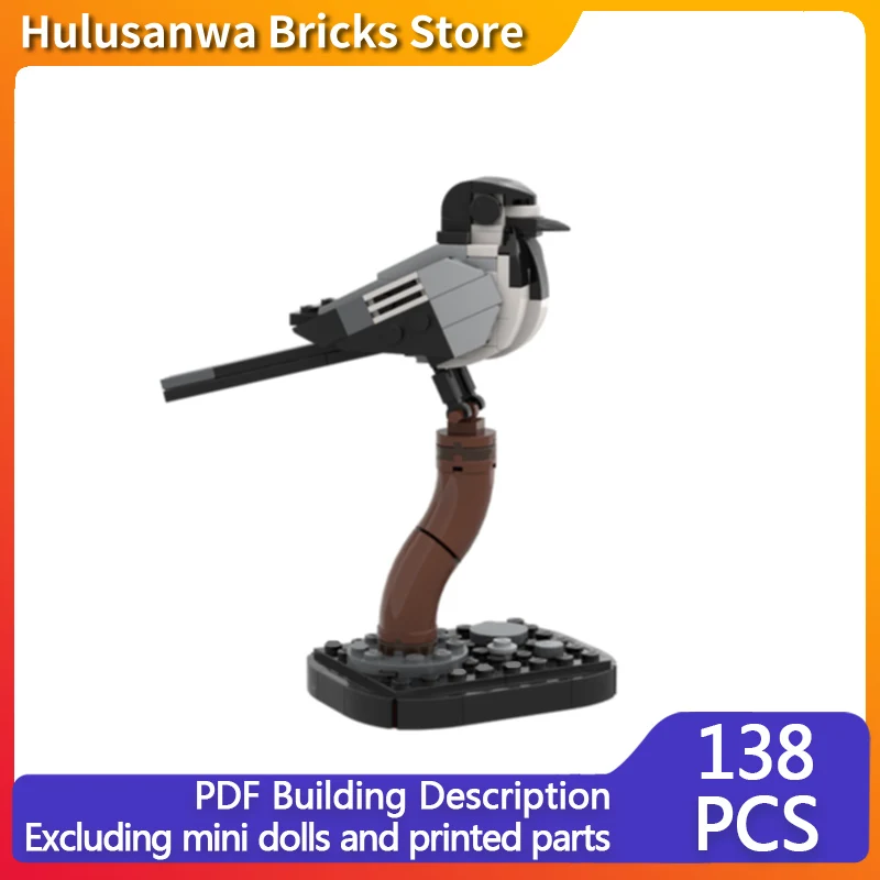 Creators Animal Series Model MOC Building Block White Wagtail Modular Technology Gifts Holiday Assemble Children Toys Suit
Creators Animal Series Model MOC Building Block White Wagtail Modular Technology Gifts Holiday Assemble Children Toys Suit