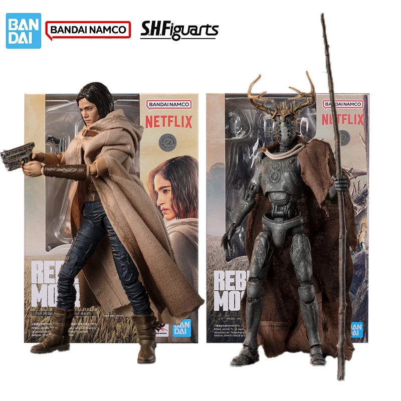 Bandai Original Genuine Figure Rebel Moon - Part One: A Child of Fire Model Kit SHF Kora Jimmy Collection Model Action Figure
Bandai Original Genuine Figure Rebel Moon - Part One: A Child of Fire Model Kit SHF Kora Jimmy Collection Model Action Figure
