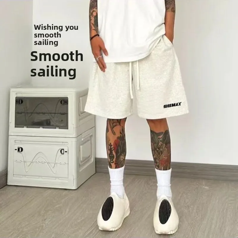 Мужские спортивные шорты свободного кроя из плотной ткани, летние, в стиле хип-хоп, модные, прямые, с забавным детским дизайном, универсальные, длиной до колена
Мужские спортивные шорты свободного кроя из плотной ткани, летние, в стиле хип-хоп, модные, прямые, с забавным детским дизайном, универсальные, длиной до колена