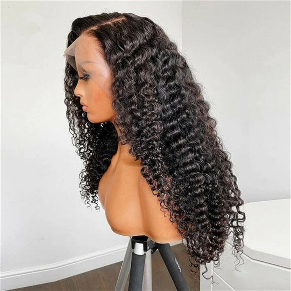 Soft 26Inch Preplucked Natural Black Long 180Density Lace Front Wigs For Women Kinky Curly With Baby Hair Glueless Good Texture
Soft 26Inch Preplucked Natural Black Long 180Density Lace Front Wigs For Women Kinky Curly With Baby Hair Glueless Good Texture