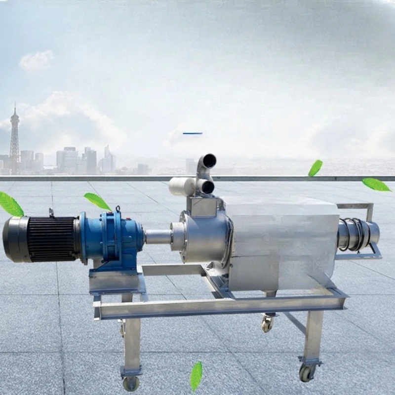 Stainless steel square shell manure dry and wet separator, spiral pig manure, cow manure
Stainless steel square shell manure dry and wet separator, spiral pig manure, cow manure