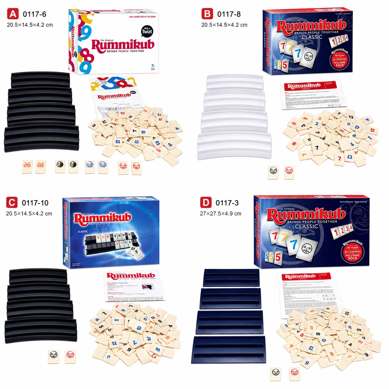 Number Tile Board Game, Classic Strategy Matching Game with Racks and Tiles for Family Game Night, English Version
Number Tile Board Game, Classic Strategy Matching Game with Racks and Tiles for Family Game Night, English Version