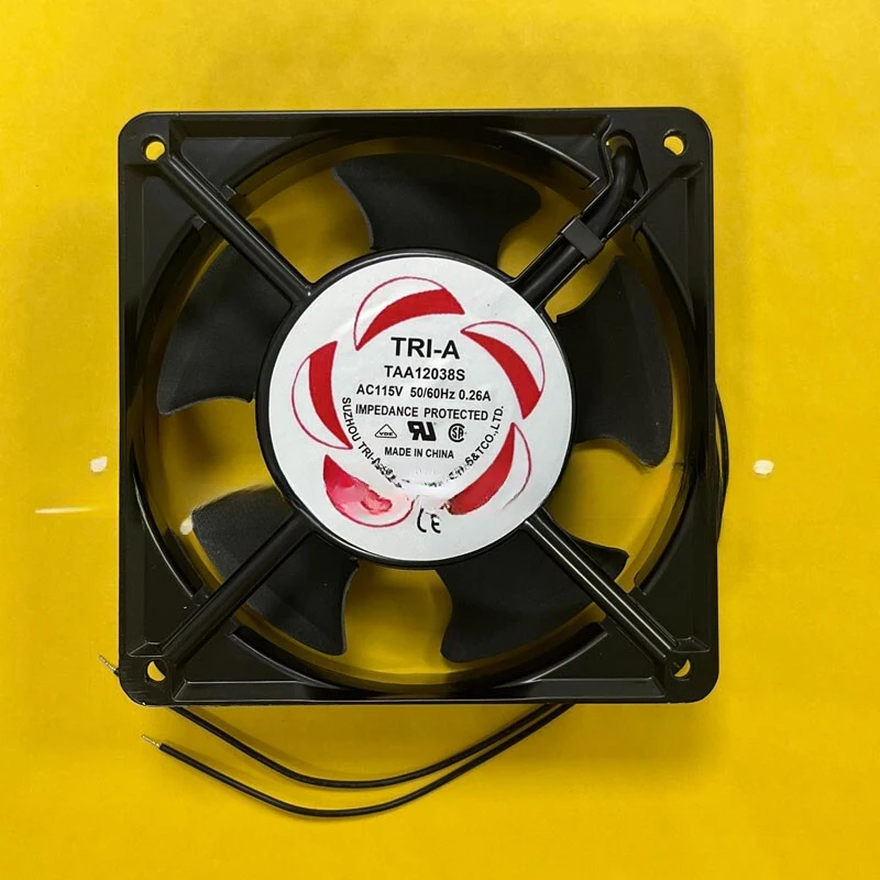 LL+ 1X for Axial Cooling Fan TAA12038S AC115V 0.26A 120*120*38MM
LL+ 1X for Axial Cooling Fan TAA12038S AC115V 0.26A 120*120*38MM