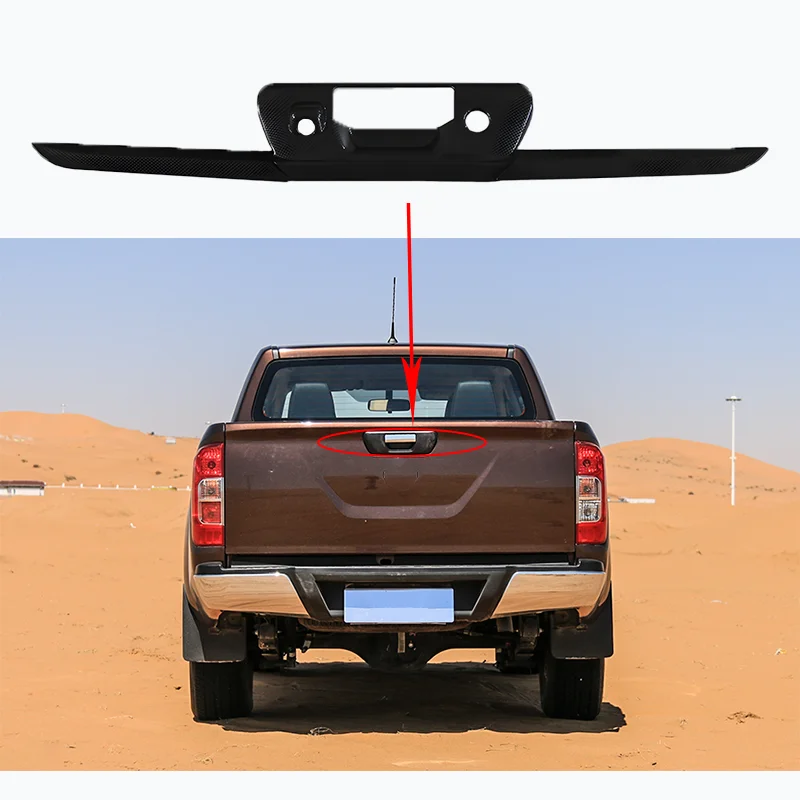 Suitable for Nissan Navara 2015 2016 2017 2018 2019 2020 Abs Carbon Fiber Plastic Tailgate Rear Trim Strip Tailgate Handle Cover Decoration
Suitable for Nissan Navara 2015 2016 2017 2018 2019 2020 Abs Carbon Fiber Plastic Tailgate Rear Trim Strip Tailgate Handle Cover Decoration