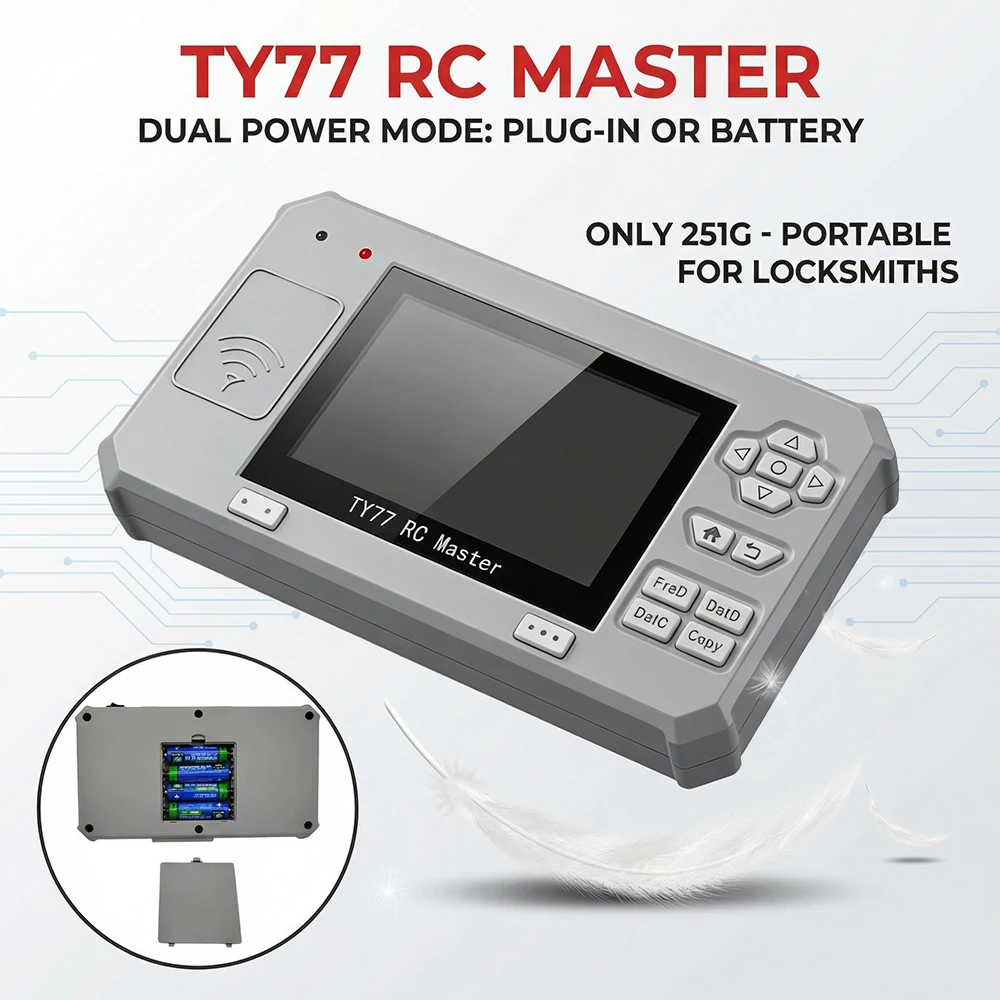 Rfid Duplicator Copier Security Systems RC Main Control Detects Garage Brand Rolling Ode Generation, Fixed Code Encryption
Rfid Duplicator Copier Security Systems RC Main Control Detects Garage Brand Rolling Ode Generation, Fixed Code Encryption