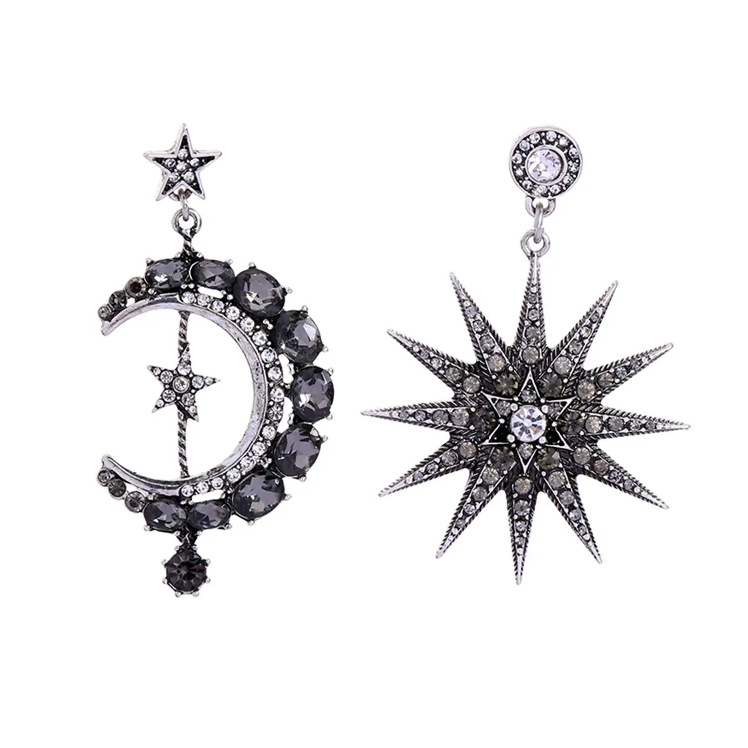 Moon And Star Drop Dangle Earrings For Women Fashion Jewelry
Moon And Star Drop Dangle Earrings For Women Fashion Jewelry