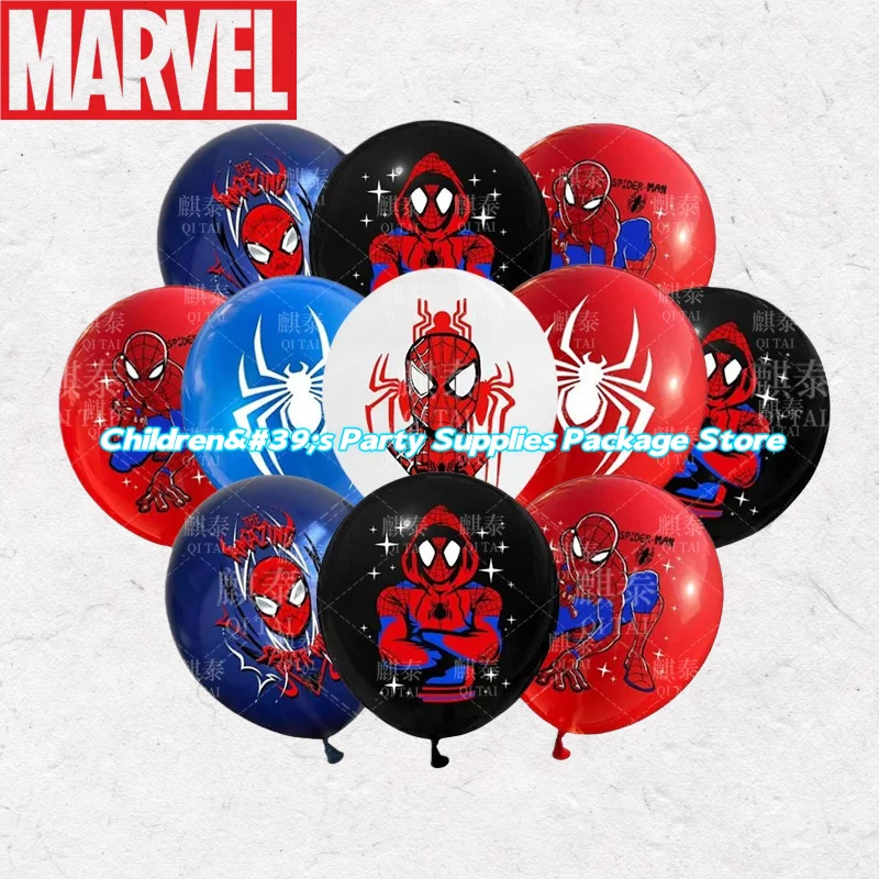 Marvel 3/6/18pcs 12 Inch Spider-Man Cartoon Anime Balloon Set,latex Balloons,for Children's Festival Parties,party Decorations
Marvel 3/6/18pcs 12 Inch Spider-Man Cartoon Anime Balloon Set,latex Balloons,for Children's Festival Parties,party Decorations